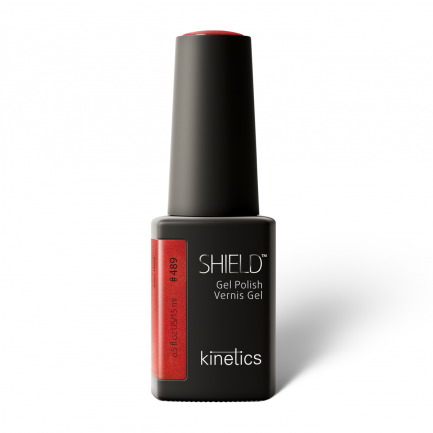 Kinetics Shield Kalıcı Oje Iron Red 489 (15ml)